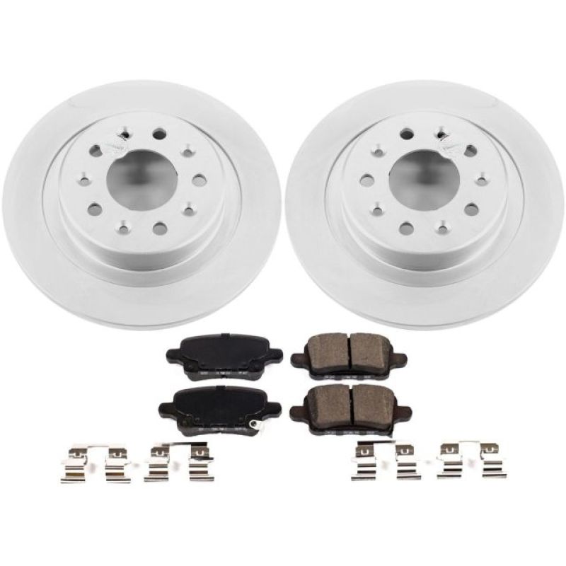 Power Stop Z17 Evolution Plus GEOMET Coated Brake Kits CRK7721