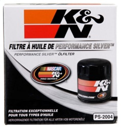 K&N Oil Filter for Fiat/Porsche/Triump/Alfa Romeo/MG/Dodge/Mercury/Toyota 3.656in OD x 4in H PS-2004