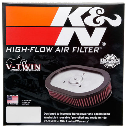 K&N 88-12 Harley Davidson Sportster Screamin Eagle Element Replacement Air Filter HD-0900