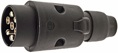 Hella Plug 7Pole 12V Plastic Housing 001930003