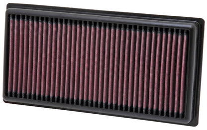 K&N Replacement Air FIlter 10-11 Fiat 500 0.9L L2 / 11 Lancia Ypsilon 0.9L L2 33-2981