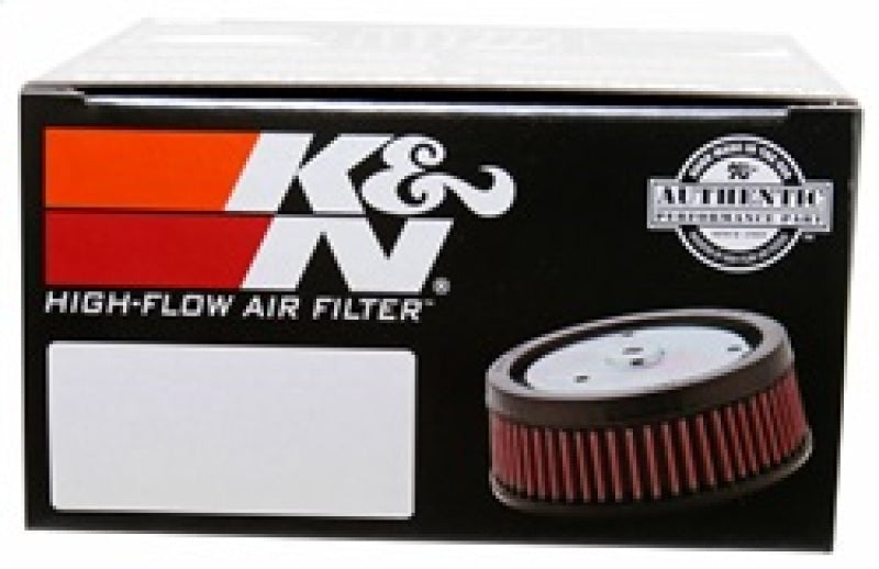 K&N 4in ID / 5.25in OD / 2in H Custom Assembly Filter designed to fit Harley-Davidson Motorcycles RK-320B