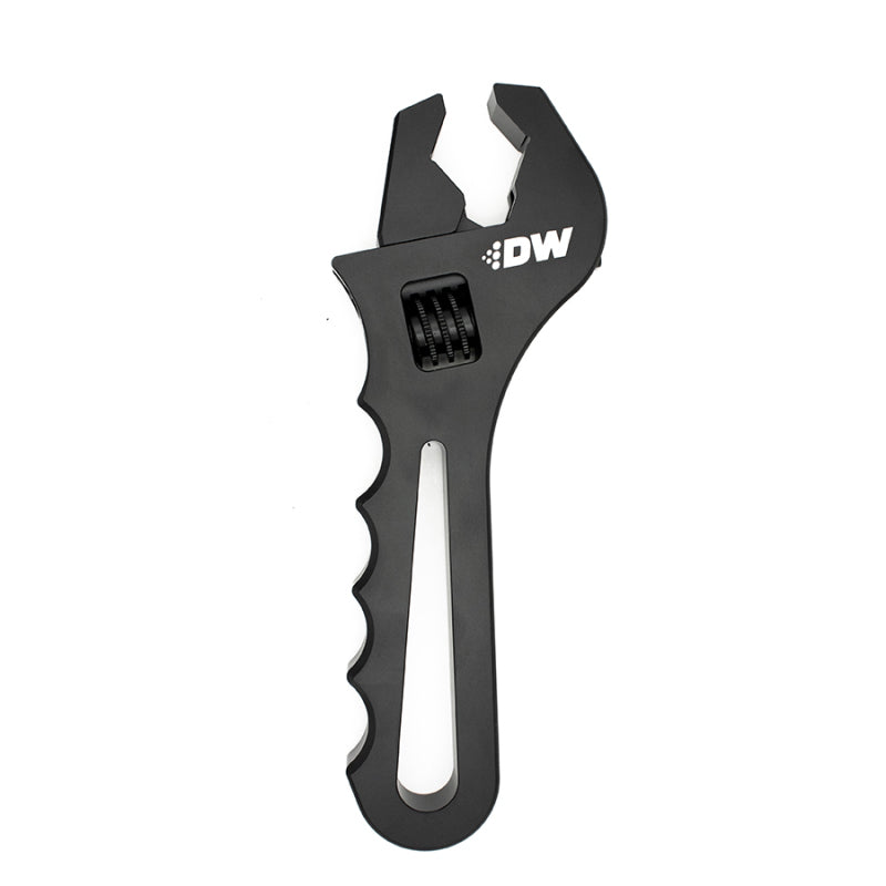 DeatschWerks Adjustable AN Hose End Wrench - Black Anodized 6-02-1006