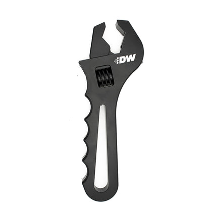 DeatschWerks Adjustable AN Hose End Wrench - Black Anodized 6-02-1006