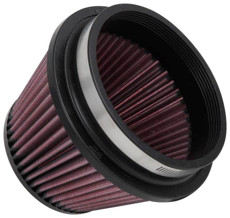 K&N Universal Rubber Filter 5in Flange ID x 6.5in Base OD x 4.5in Top OD x 4.125in Height RU-5163