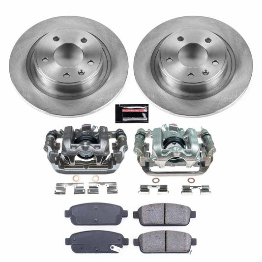 Power Stop Z17 Evolution Plus Stock Replacement Brake Kits with Calipers KCOE5552B