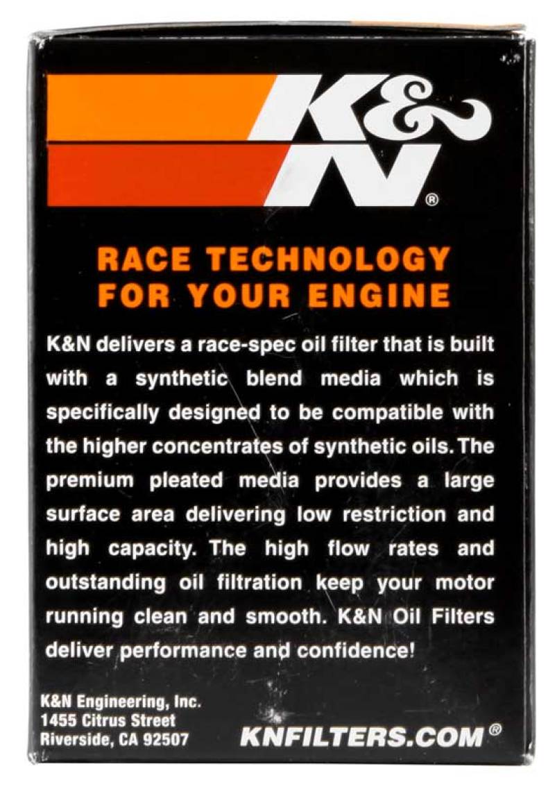 K&N 01-12 Yamaha FJR 1300/1300A/1300AE/1300AS 2.688in OD x 3.813in H Oil Filter KN-148