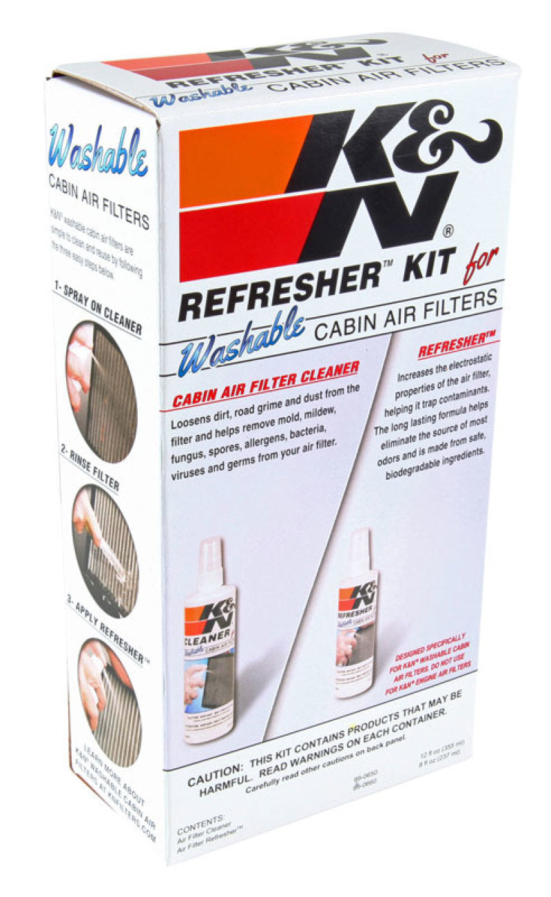 K&N Cabin Filter Cleaning Kit 99-6000
