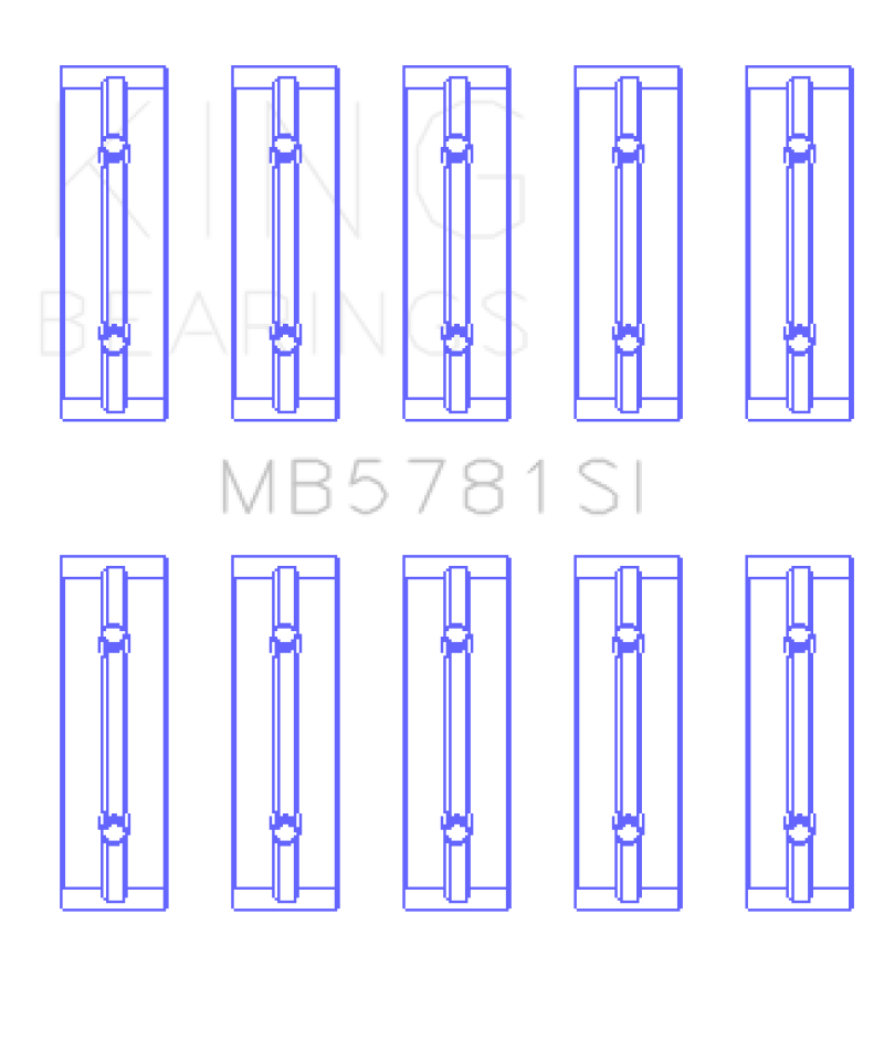 King SI-Series Main Bearings MB5781SI