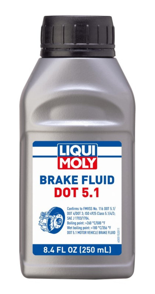 LIQUI MOLY 250mL Brake Fluid DOT 5.1 - Single 20158-1