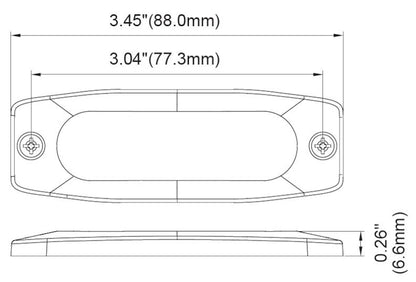 Hella L/Head Mst3 Led 12 24V White 2La H22896041