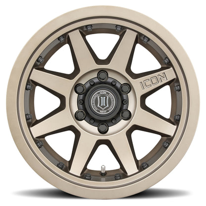 ICON Rebound Pro 17x8.5 6x5.5 25mm Offset 5.75in BS 95.1mm Bore Bronze Wheel 21817859057BR