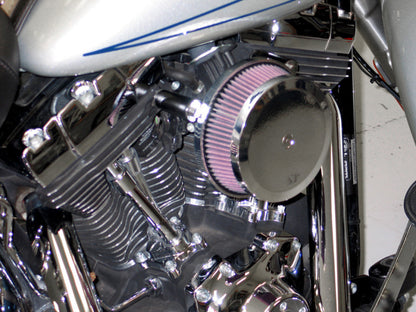 K&N  Harley Davidson Dyna Wide Glide 103 CI Street Metal Intake System-Hammer RK-3933