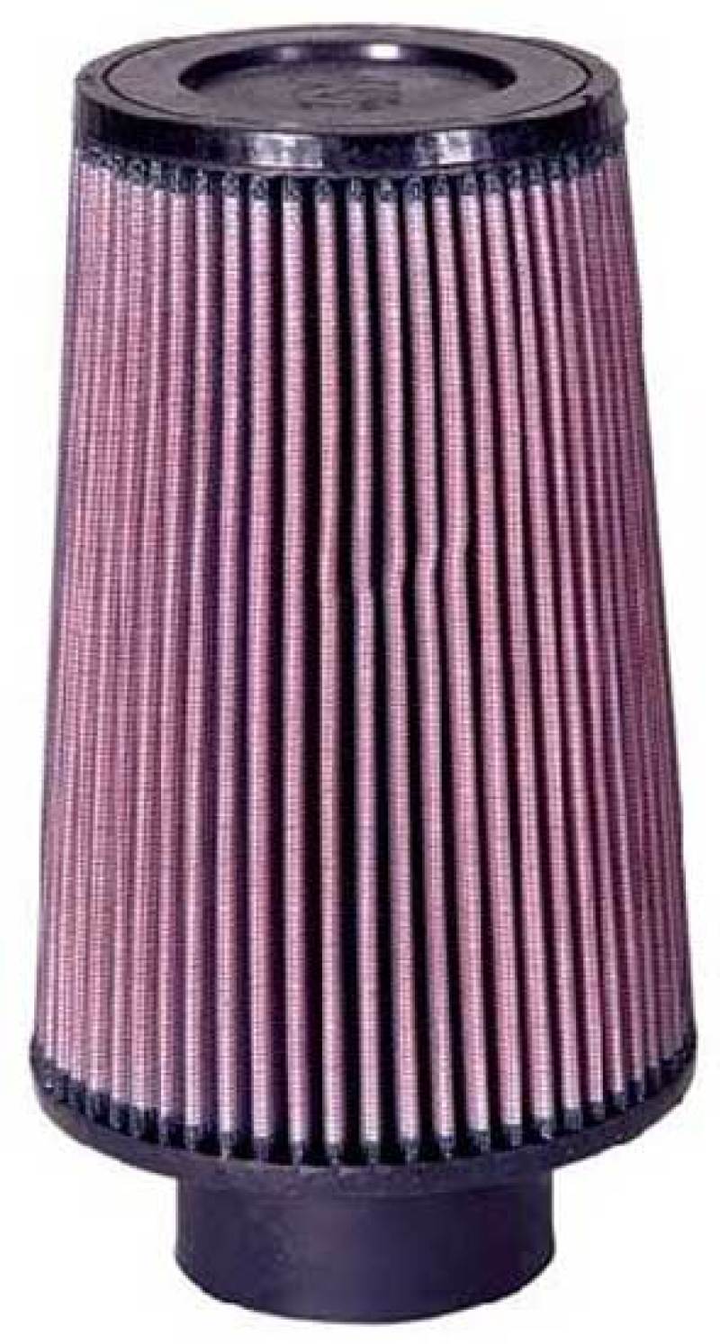 K&N Filter Universal Rubber Filter 3.25  Flange 5.5 Base 4.6875 Top 8 Height RU-5122