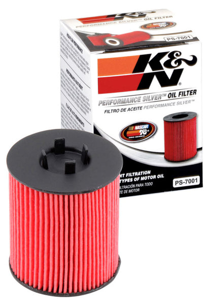 K&N Pro Series Oil FIlter 1.188in ID x 2.125in OD x 2.688in H for 99-01 Cadillac Catera PS-7001