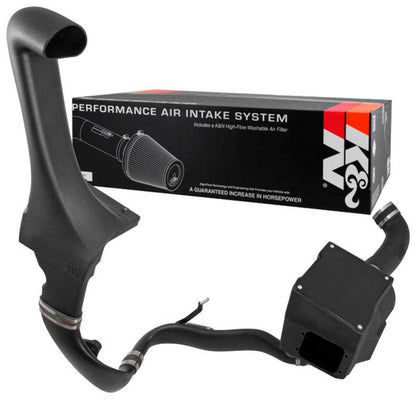 K&N 12-18 Jeep Wrangler 3.6L V6 Performance Intake Kit w/ Snorkel 57-1573