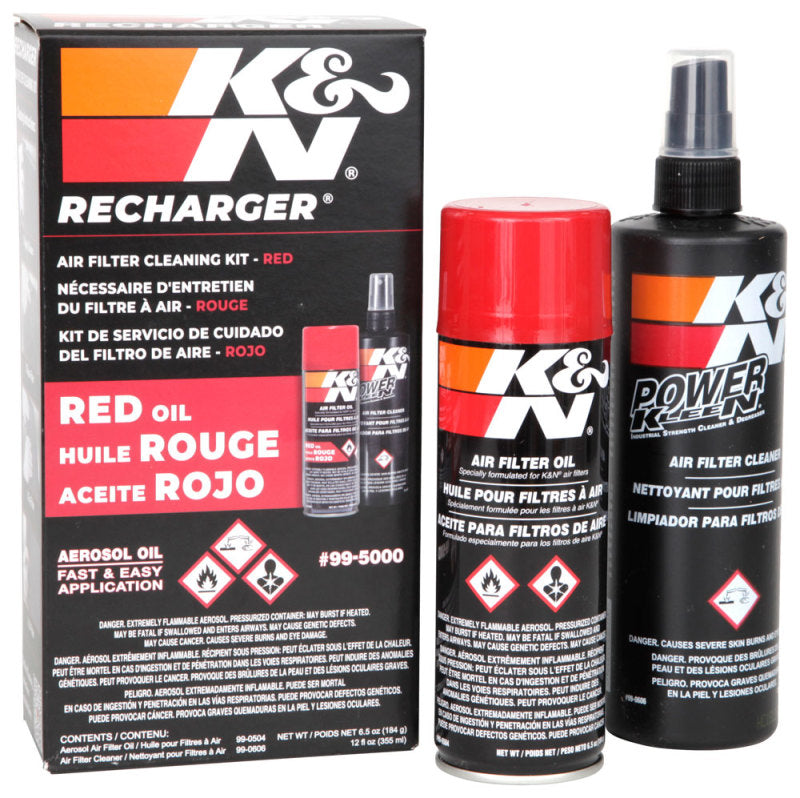 K&N Aerosol Oil Recharger Service Kit 99-5000