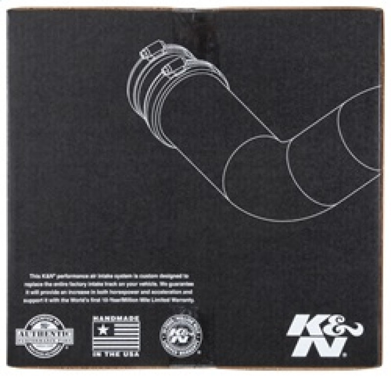 K&N 2015 Ford Mustang 3.7L V6 Performance Intake Kit 69-3536TTK