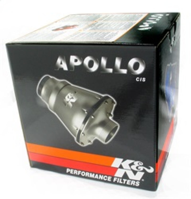 K&N Universal Apollo Black Cold Air Intake - 70mm OD FLG PP RC-5052AB