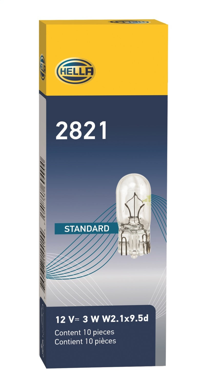 Hella Universal Clear T3.25 Incandescent 12V 3W Bulb (MOQ 10) 2821