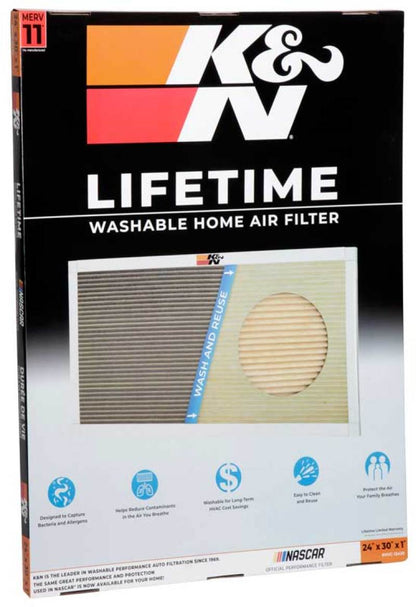 K&N HVAC Filter - 24 x 30 x 1 HVC-12430