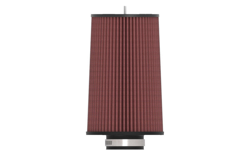 K&N Universal Round Clamp-On Air Filter 3-1/2in FLG  8in B, 7in T W/STUD, 12-1/2in H RU-5165