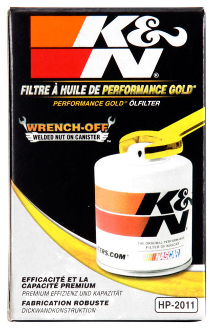 K&N Oil Filter OIL FILTER; AUTOMOTIVE HP-2011