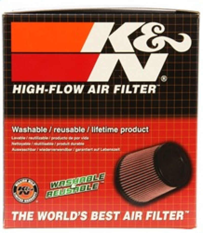 K&N Universal Clamp-On Air Filter 3-1/4in FLG / 5-3/4in B / 3-1/2in T / 5-7/16in H RU-1637