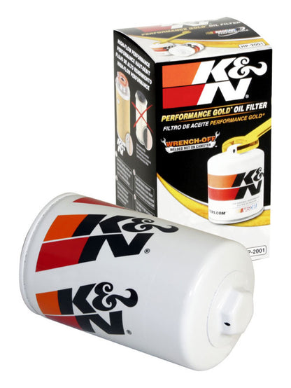 K&N Oil Filter OIL FILTER; AUTOMOTIVE HP-2001