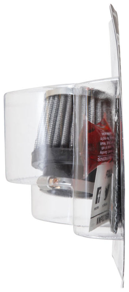K&N Universal Chrome Filter 1 3/8 inch FLG / 2 1/2 inch Base / 2 inch Top / 2 1/4 inch Height RC-0790