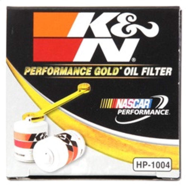 K&N Universal Performance Gold Oil Filter HP-1004