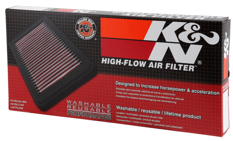 K&N 03-05 Fiat Punto L4-1.3L DSL Replacement Drop In Air Filter 33-2932