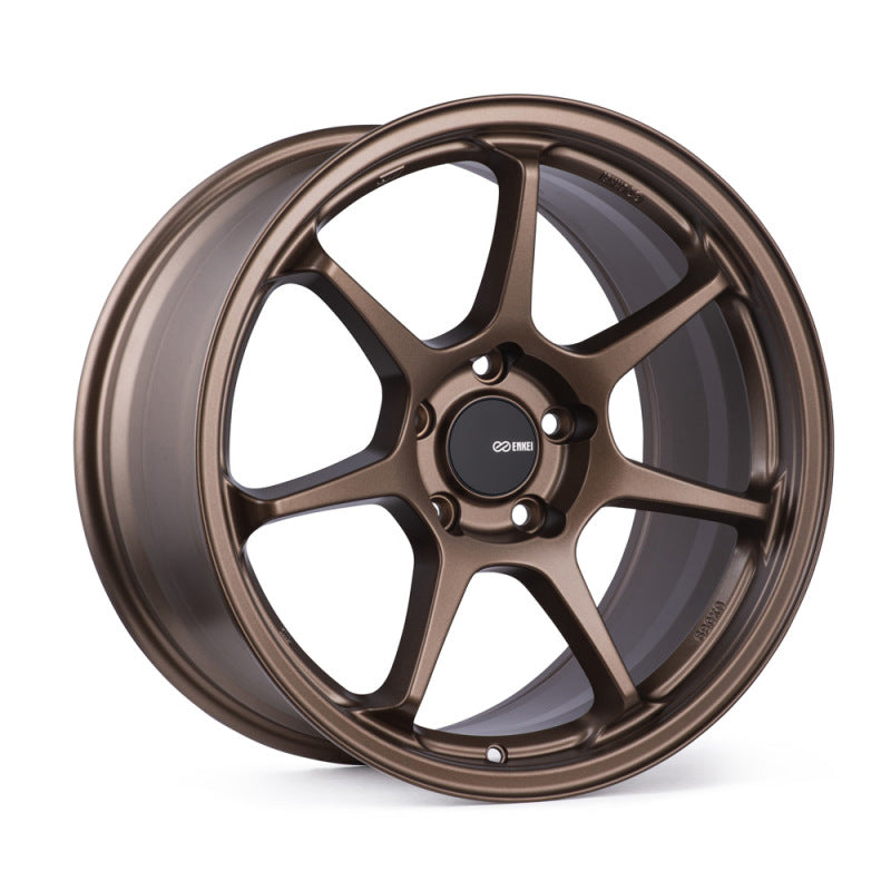 Enkei TS-7 18x9.5 5x100 45mm Offset 72.6mm Bore Matte Bronze Wheel 535-895-8045ZP