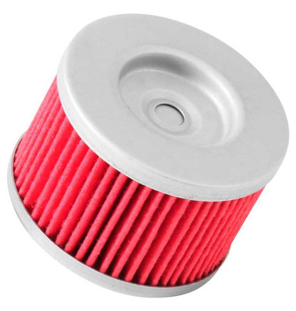 K&N Honda/Kawasaki/Polaris/Suzuki 1.969in OD x .469in ID x 1.438in H Oil Filter KN-112