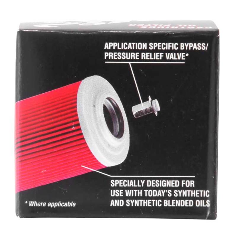 K&N Honda/Husqvarna 1.625in OD x .438in ID x 1.406in H Oil Filter KN-116