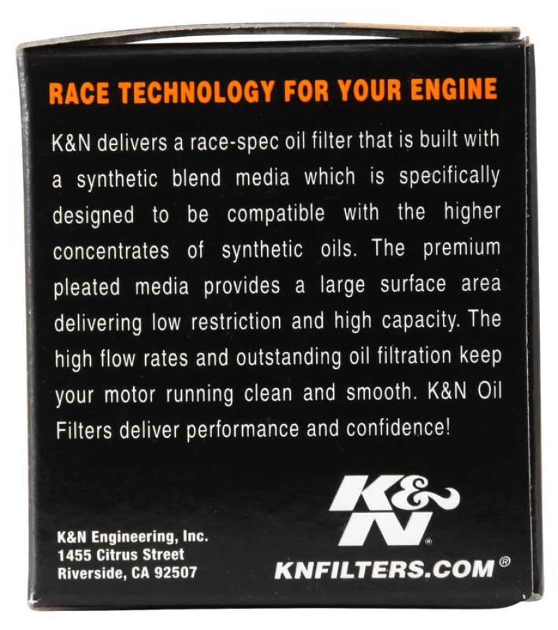 K&N Yamaha / MUZ / MZ / Sachs / Aprilia / Derbi 2.156in OD x 2.313in H Oil Filter KN-145