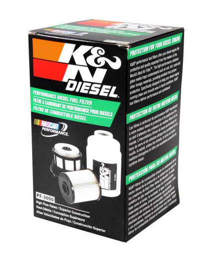 K&N Cellulose Media Fuel Filter 3.5in OD x 6.281in L PF-3000