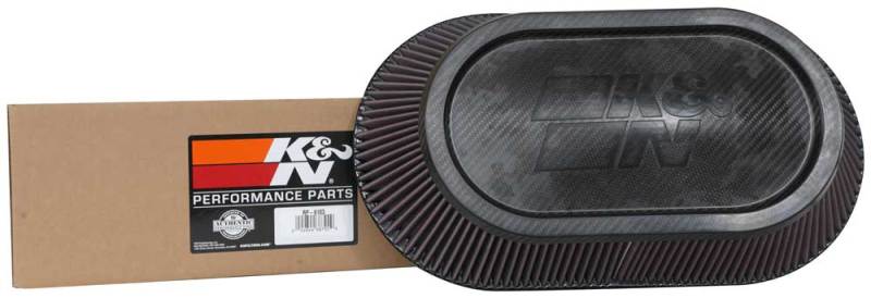 K&N Universal Carbon Fiber Filter 4in Flange / 10in x 7.875in B / 13.75in x 7.438in T / 4.813in H RP-6103