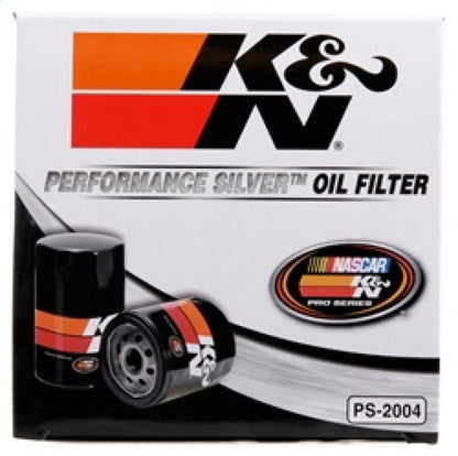 K&N Oil Filter for Fiat/Porsche/Triump/Alfa Romeo/MG/Dodge/Mercury/Toyota 3.656in OD x 4in H PS-2004