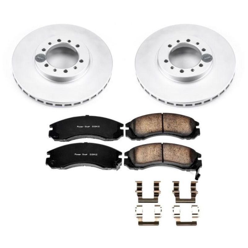 Power Stop Z17 Evolution Plus GEOMET Coated Brake Kits CRK4981