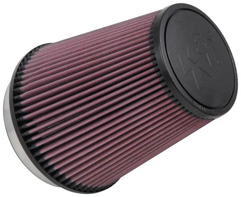 K&N Filter Universal Rubber Filter 5 inch Flange 6 1/2 inch Base 4 3/8 inch Top 7 inch Height RU-2800