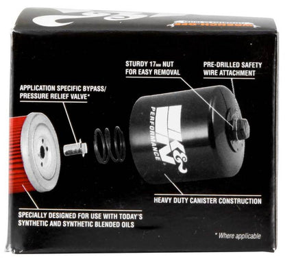 K&N Yamaha / Kymco 2.813in OD x 2.469in H Oil Filter KN-147