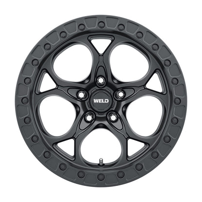 Weld Off-Road W108 17X9.0 Ledge 5X127 ET-12 BS4.50 Satin Black 71.5 W10879075450
