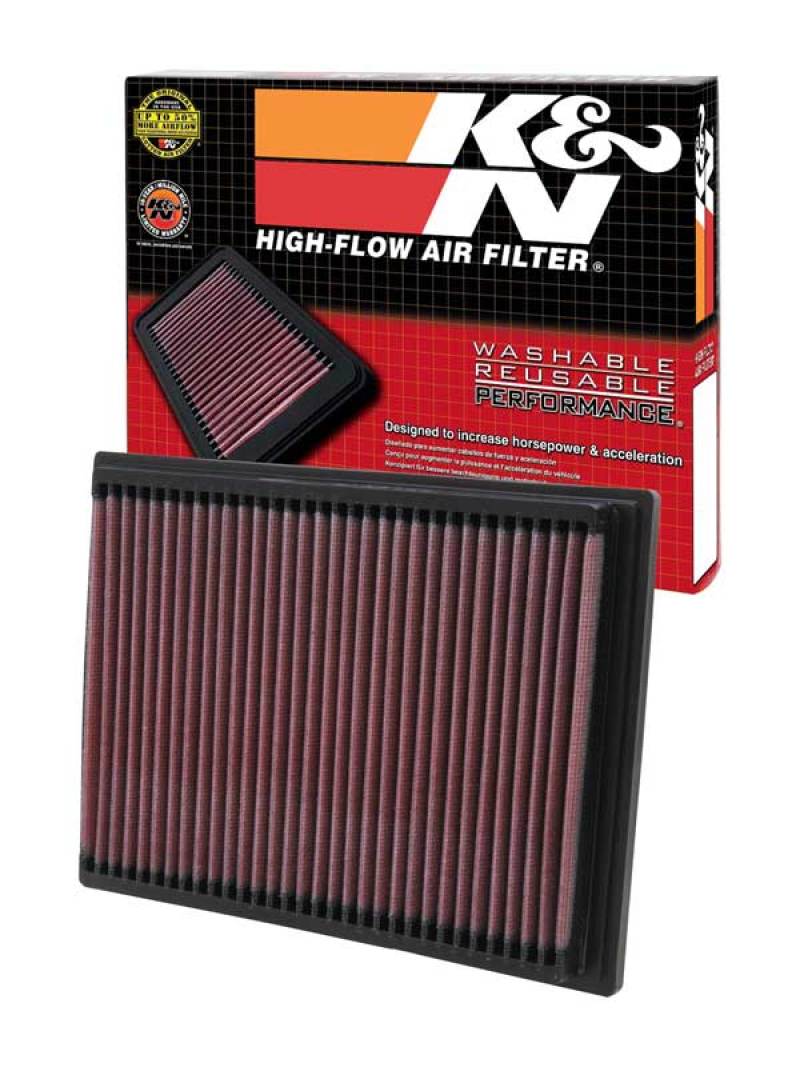 K&N 90-06 BMW 2.0/2.2/2.5/2.8/3.0/3.2L  Drop In Air Filter 33-2070