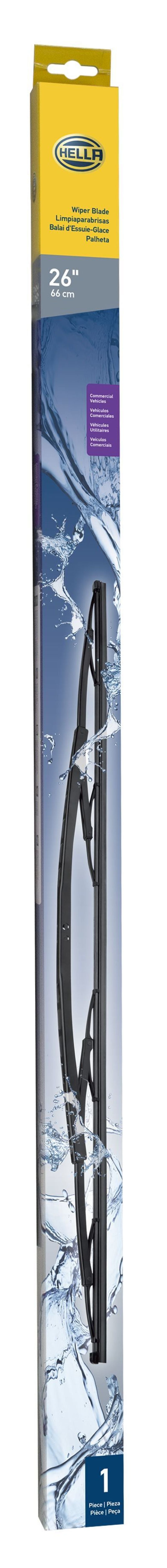 Hella Commercial Wiper Blade 26in - Single 9XW191398261