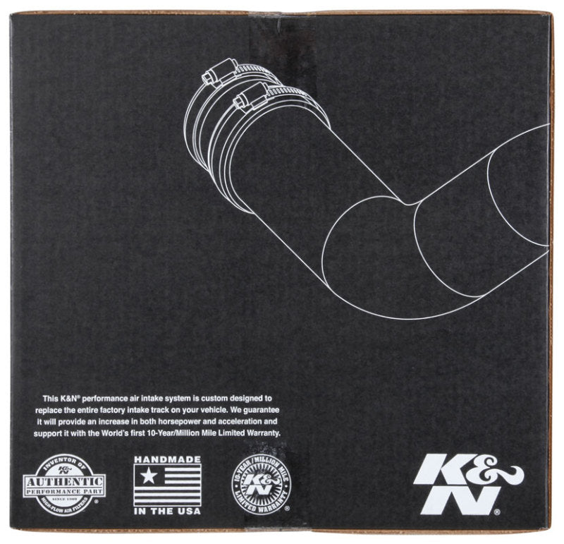 K&N 18-20 Jeep Wrangler JL 2.0L Aircharger Performance Intake 63-1580