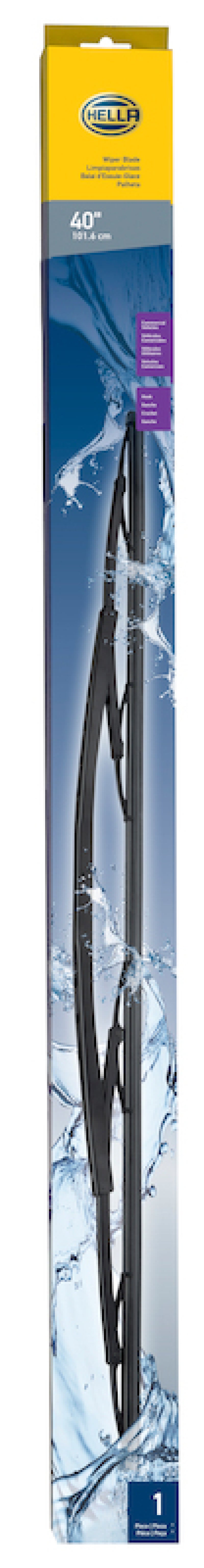 Hella Wiper Blade 40In Commercial Single Hook 9XW191398402