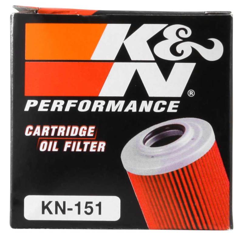 K&N Aprilia / MZ / BMW / MUZ 2.219in OD x 2.063in H Oil Filter KN-151