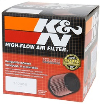 K&N Universal Rubber Filter 5in Flange ID x 6.5in Base OD x 4.5in Top OD x 4.125in Height RU-5163