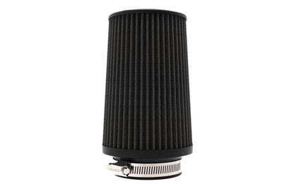 K&N Universal Air Filter (4in. Flange / 6in. Base / 5.25in. Top OD / 9.25in. Height) RU-3112HBK
